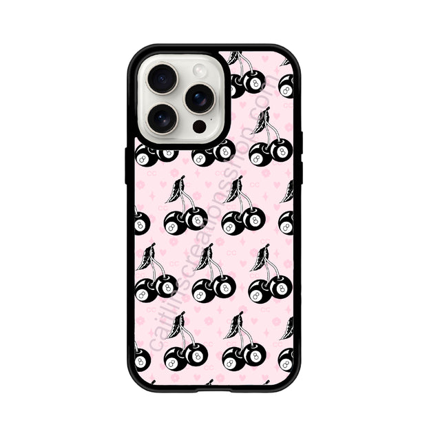 Cherry eight ball case