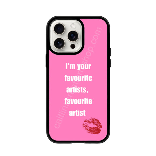 'Fav Artist' case