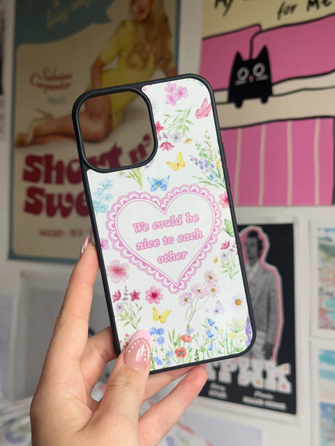 'Nice to each other' case