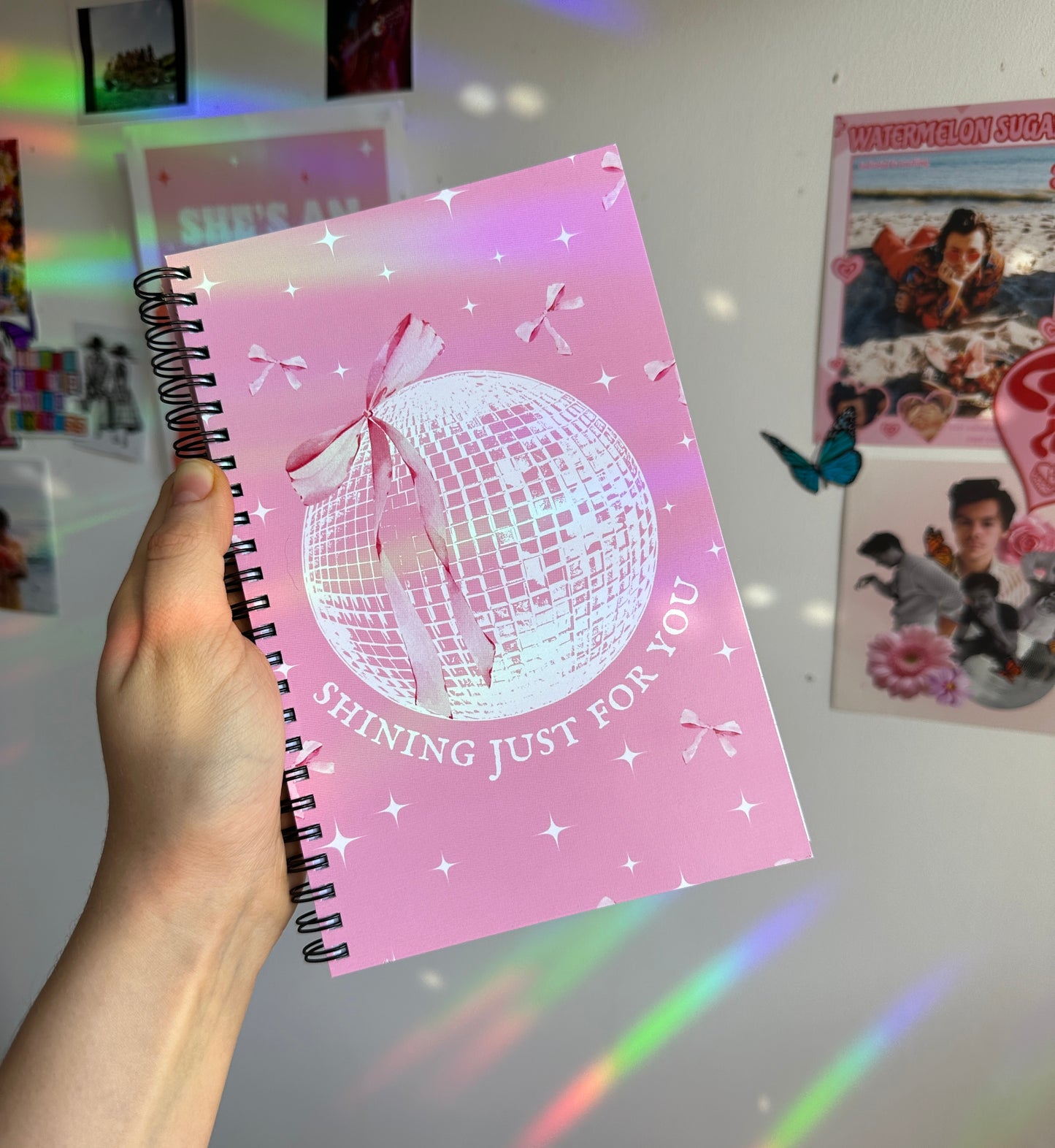 PINK 'Just for you' Notebook