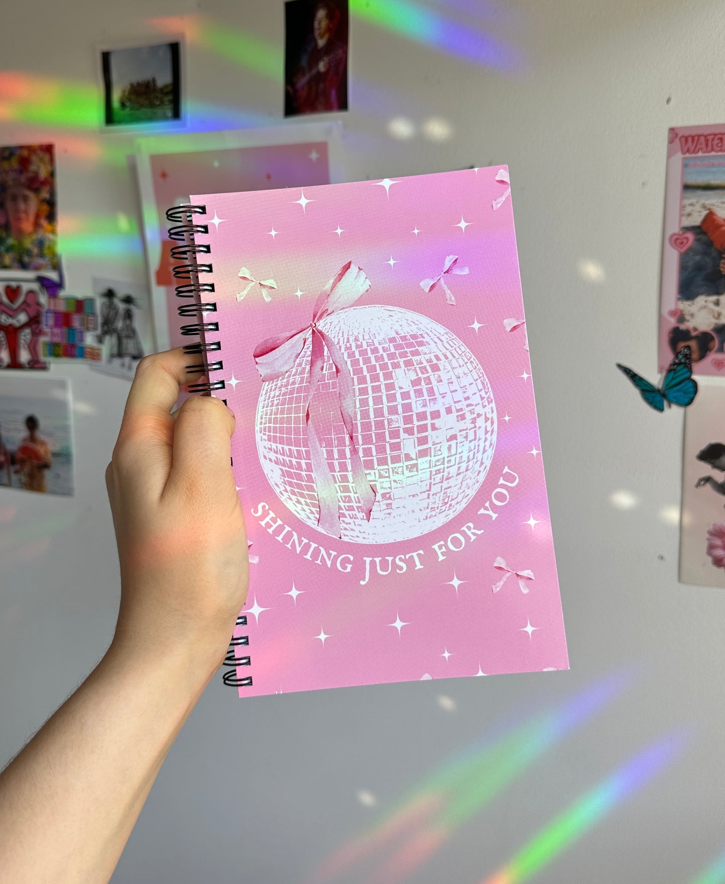 PINK 'Just for you' Notebook