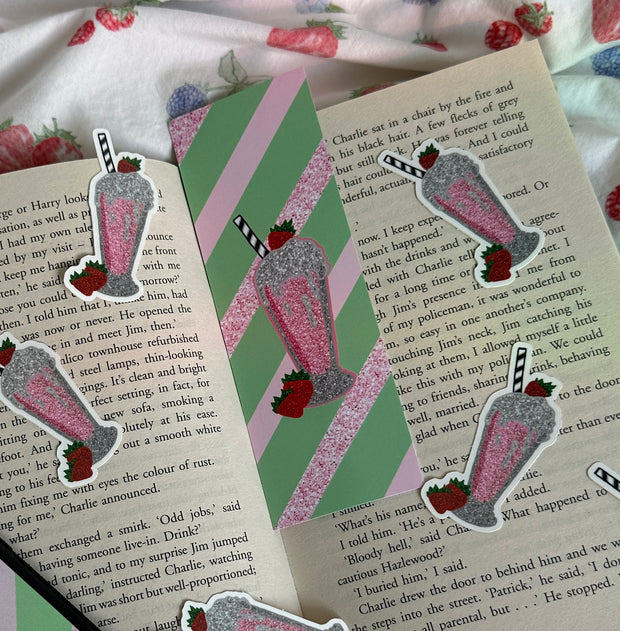 Milkshake bookmark